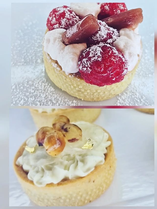 Tartelettes aux fruits rouges pour dessert événementiel