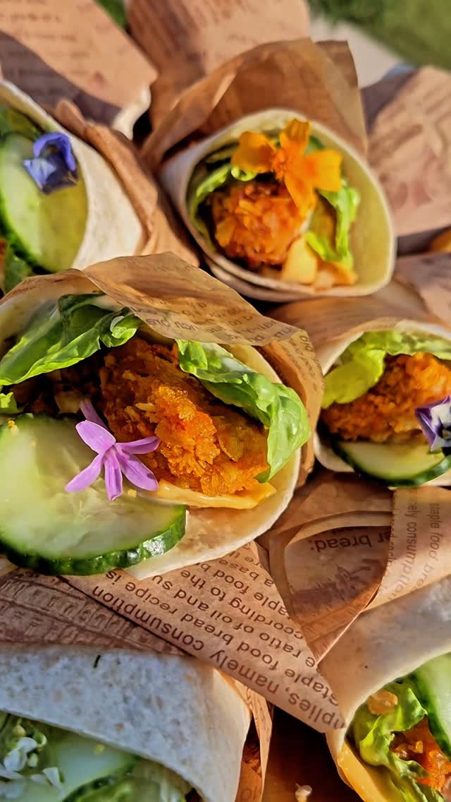 Wraps traiteur pour box apéritive